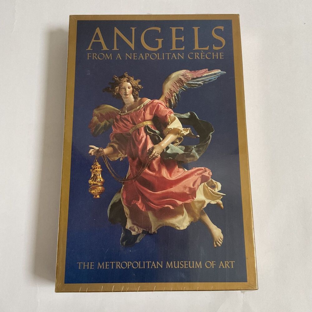 1992 Metropolitan Museum Of Art Angels From a Neapolitan Creche Christmas Card